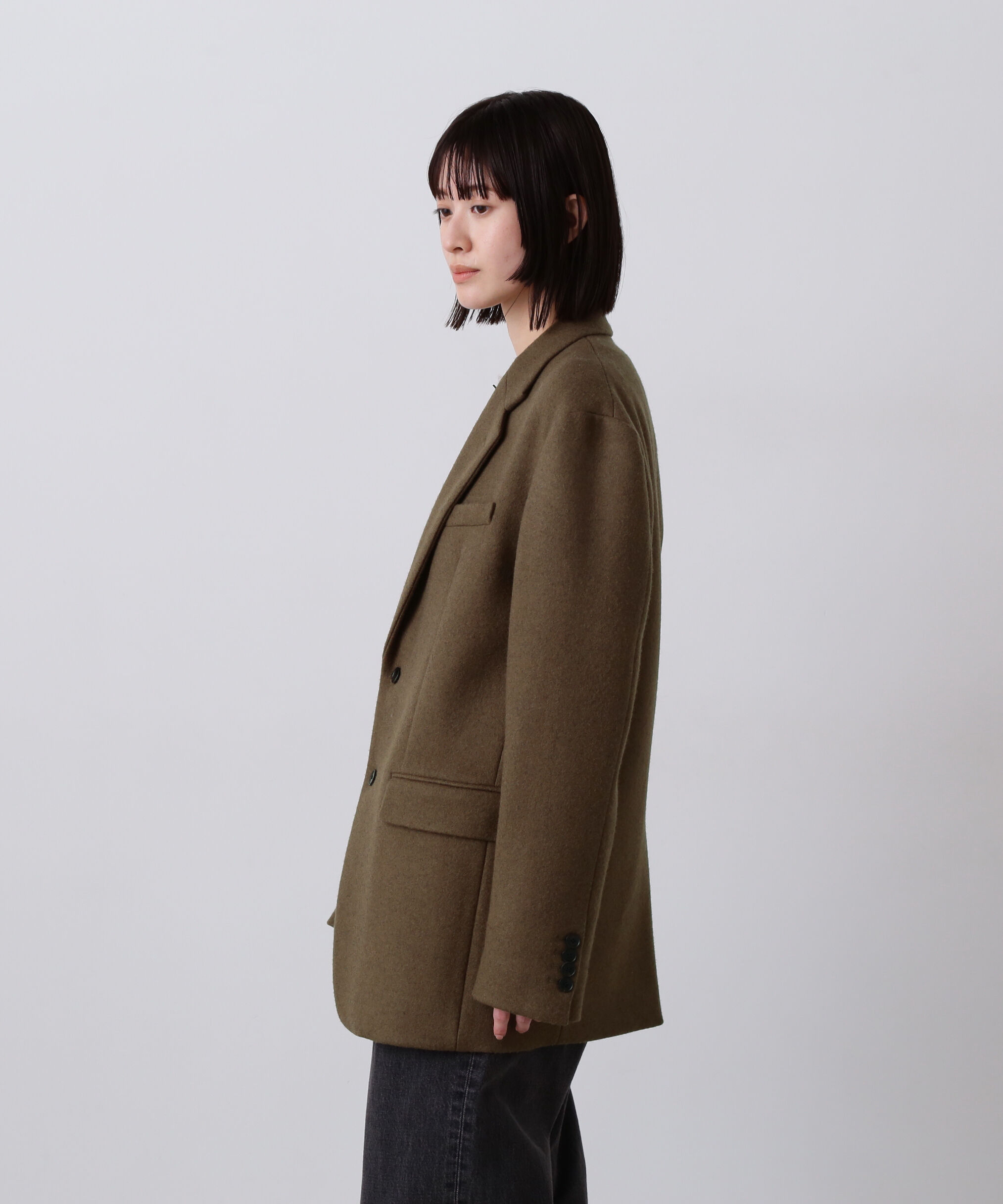 YLEVE 「YLEVE / NON MULESING WOOL OVERDYE MELTON JACKET」|その他|