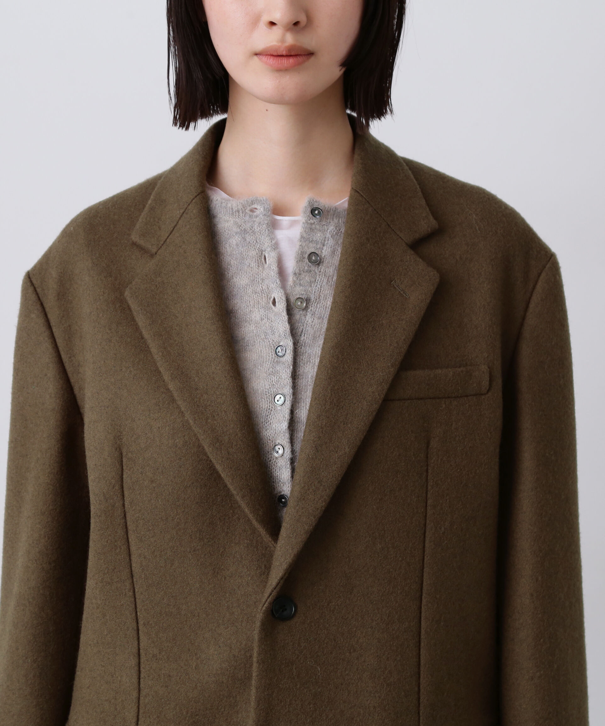 YLEVE 「YLEVE / NON MULESING WOOL OVERDYE MELTON JACKET」|その他|