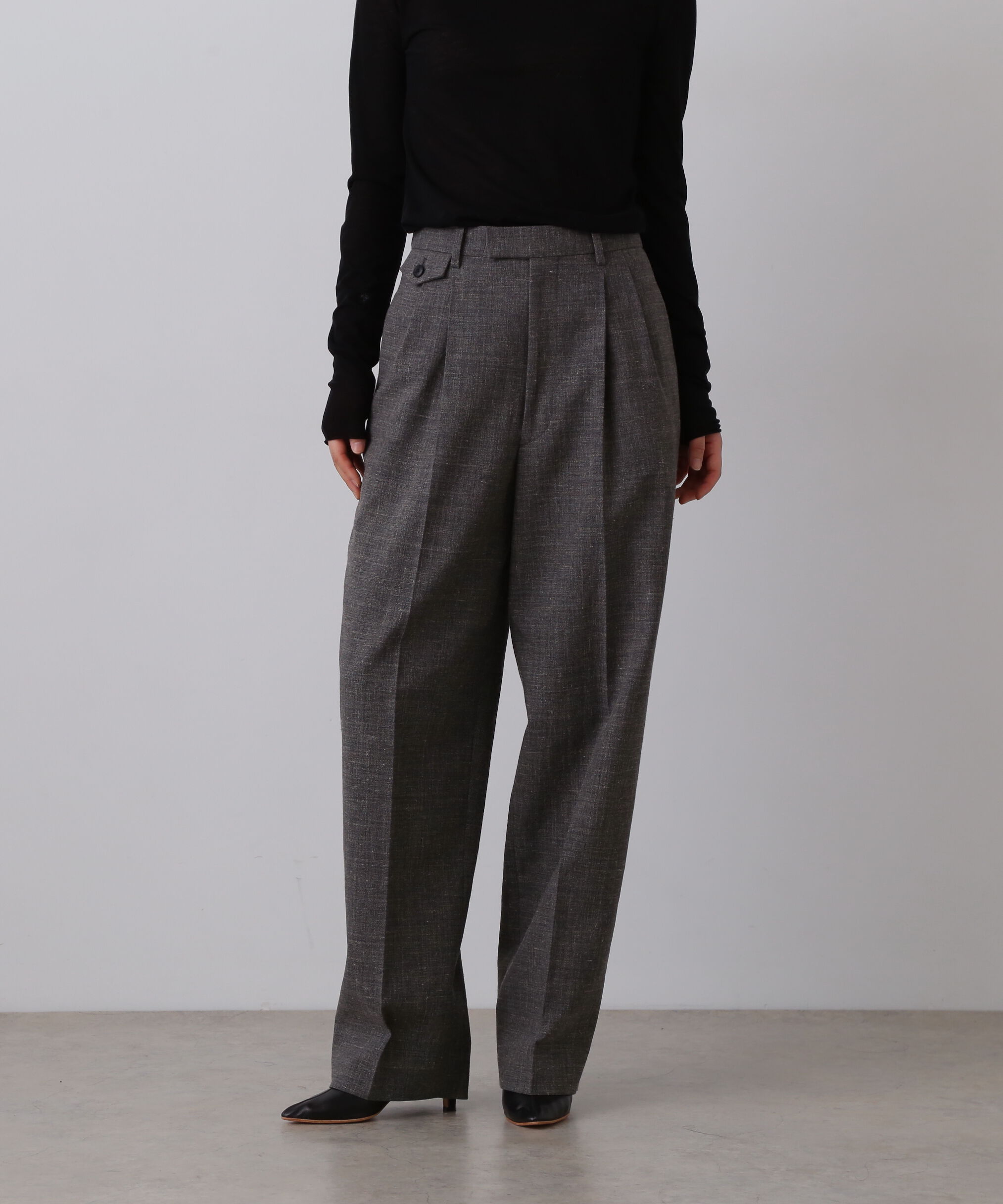 YLEVE 「YLEVE / WOOL LINEN TROUSERS」|その他|