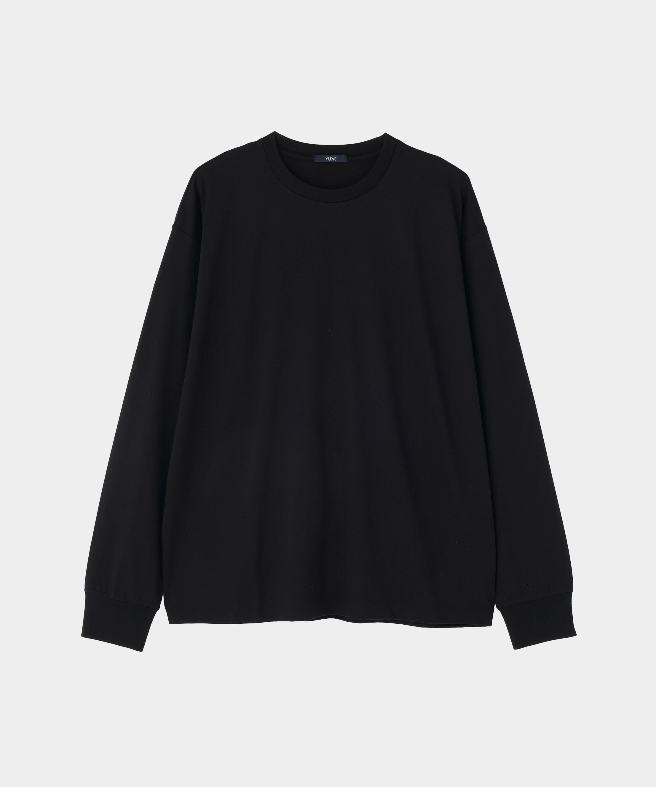 YLEVE 「YLEVE / SUVIN COTTON PULL OVER」|Tシャツ・カットソー|ブラック