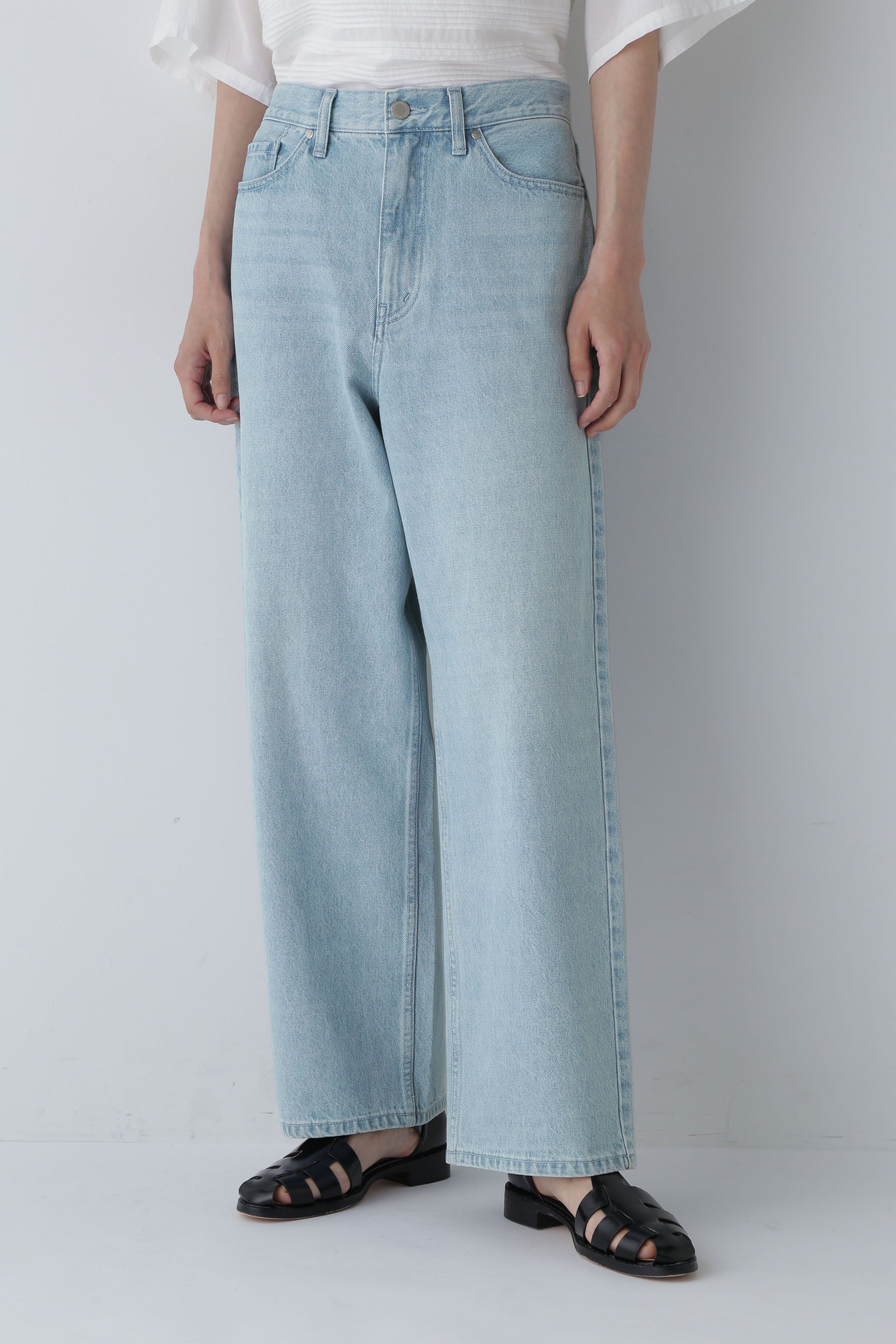  「セミワイドブリーチデニム」|その他|