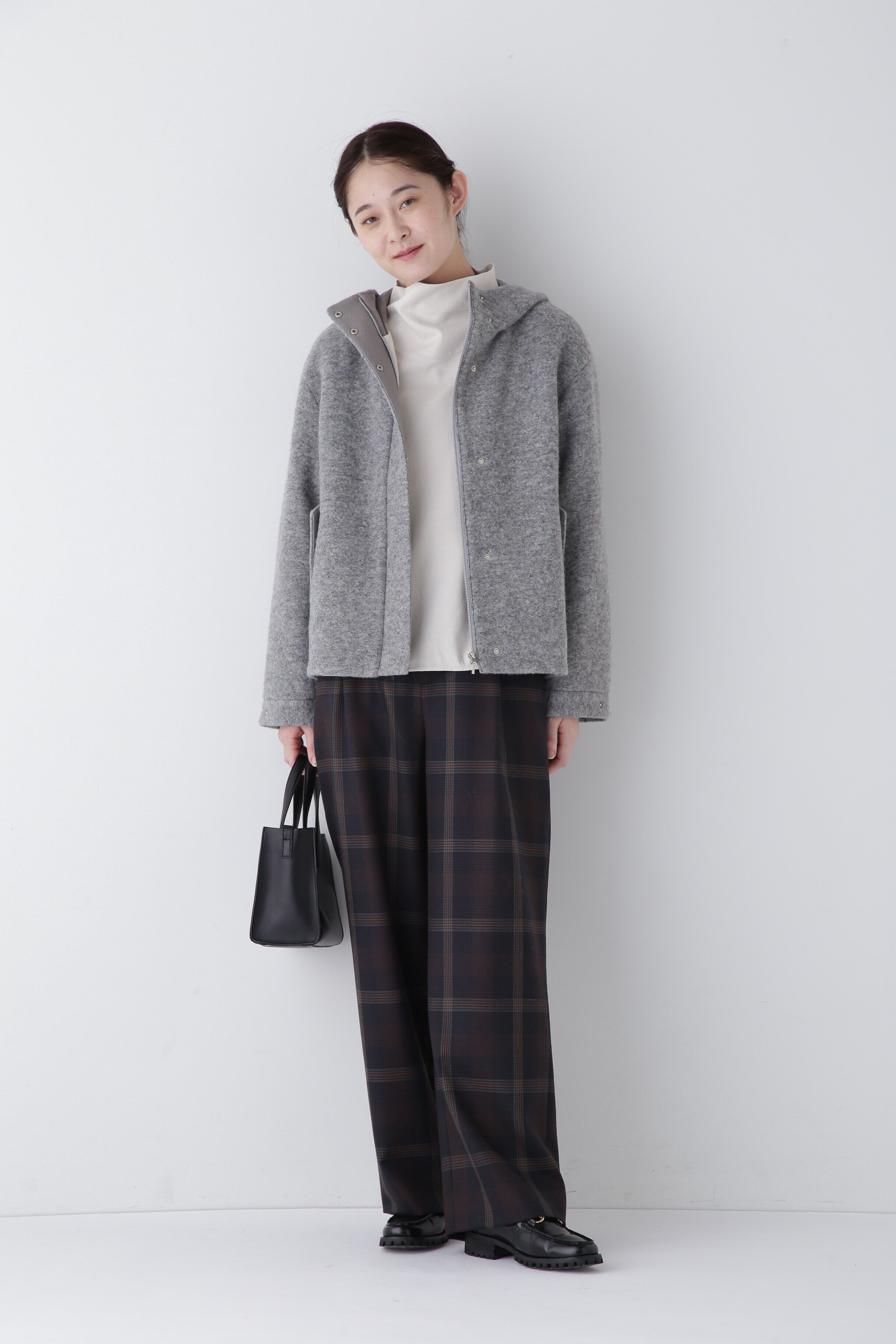  「◆スライバーフードブルゾン」|ブルゾン・スタジャン|