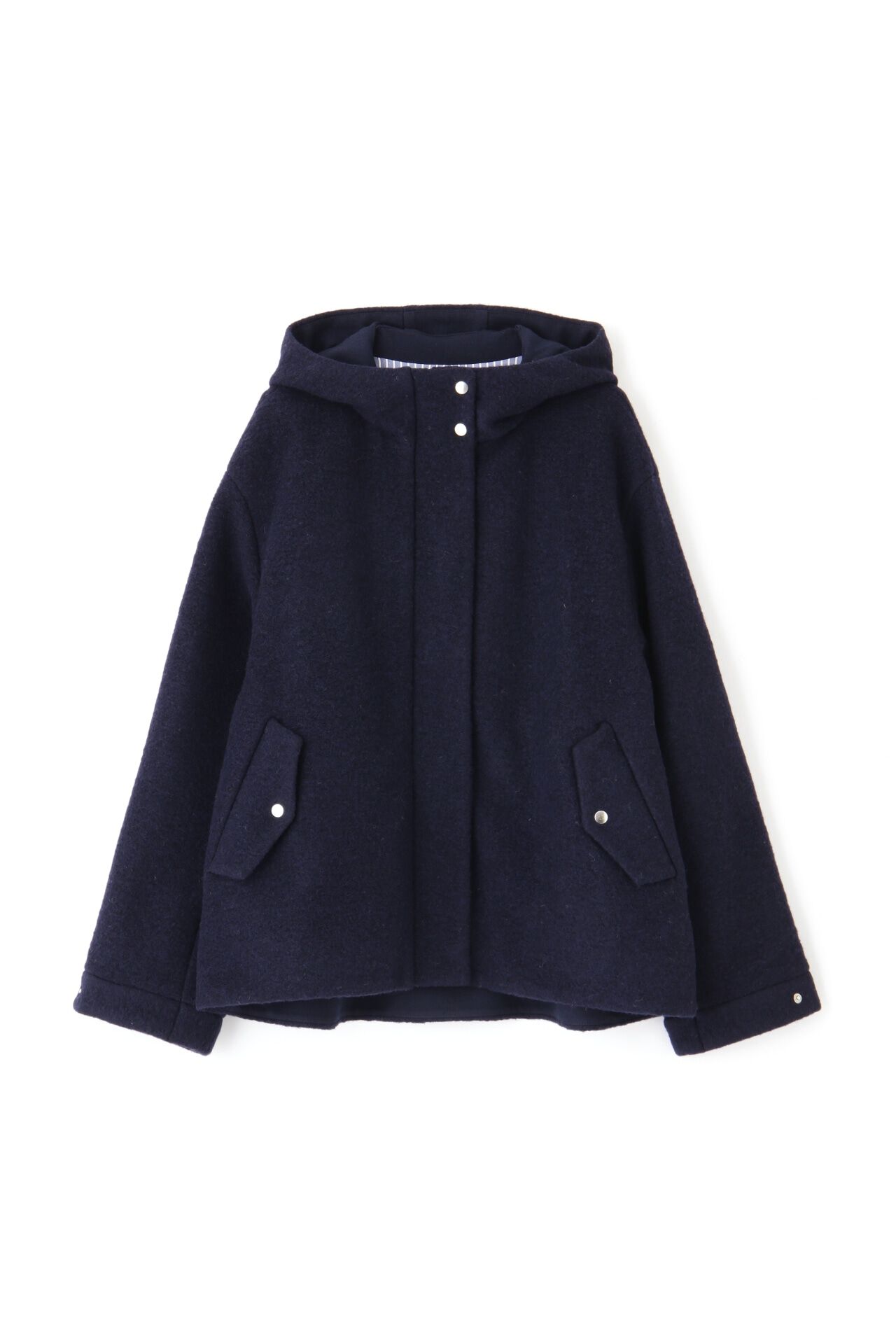  「◆スライバーフードブルゾン」|ブルゾン・スタジャン|