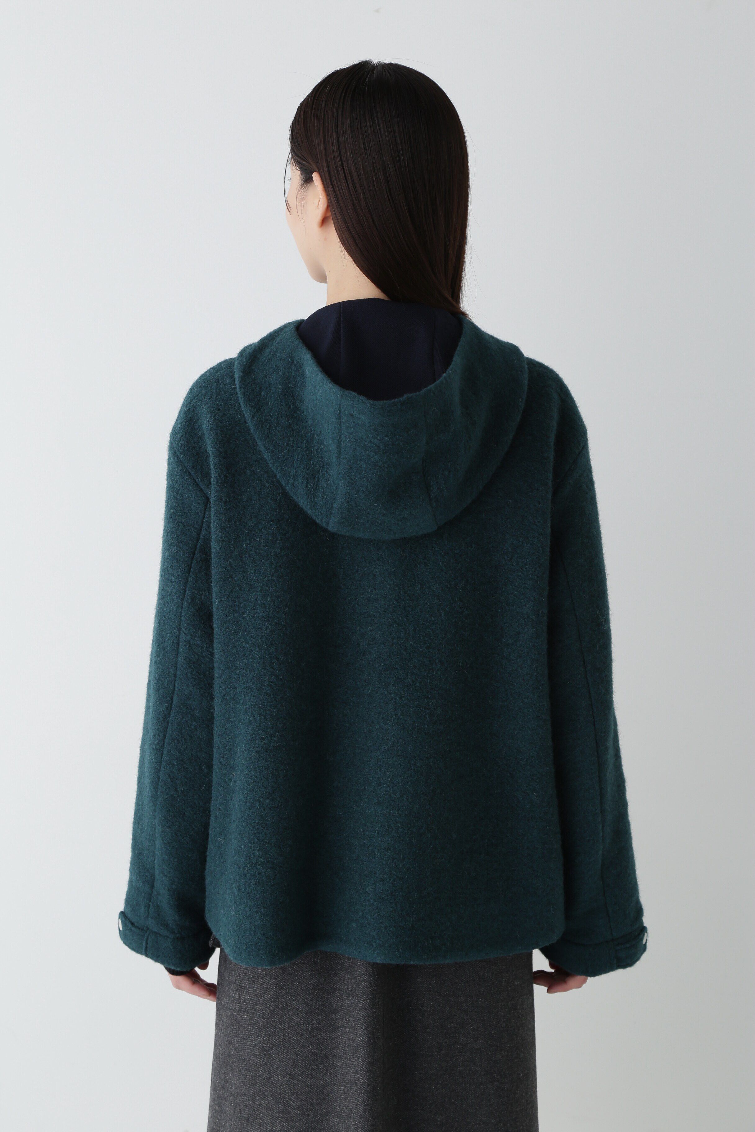  「◆スライバーフードブルゾン」|ブルゾン・スタジャン|