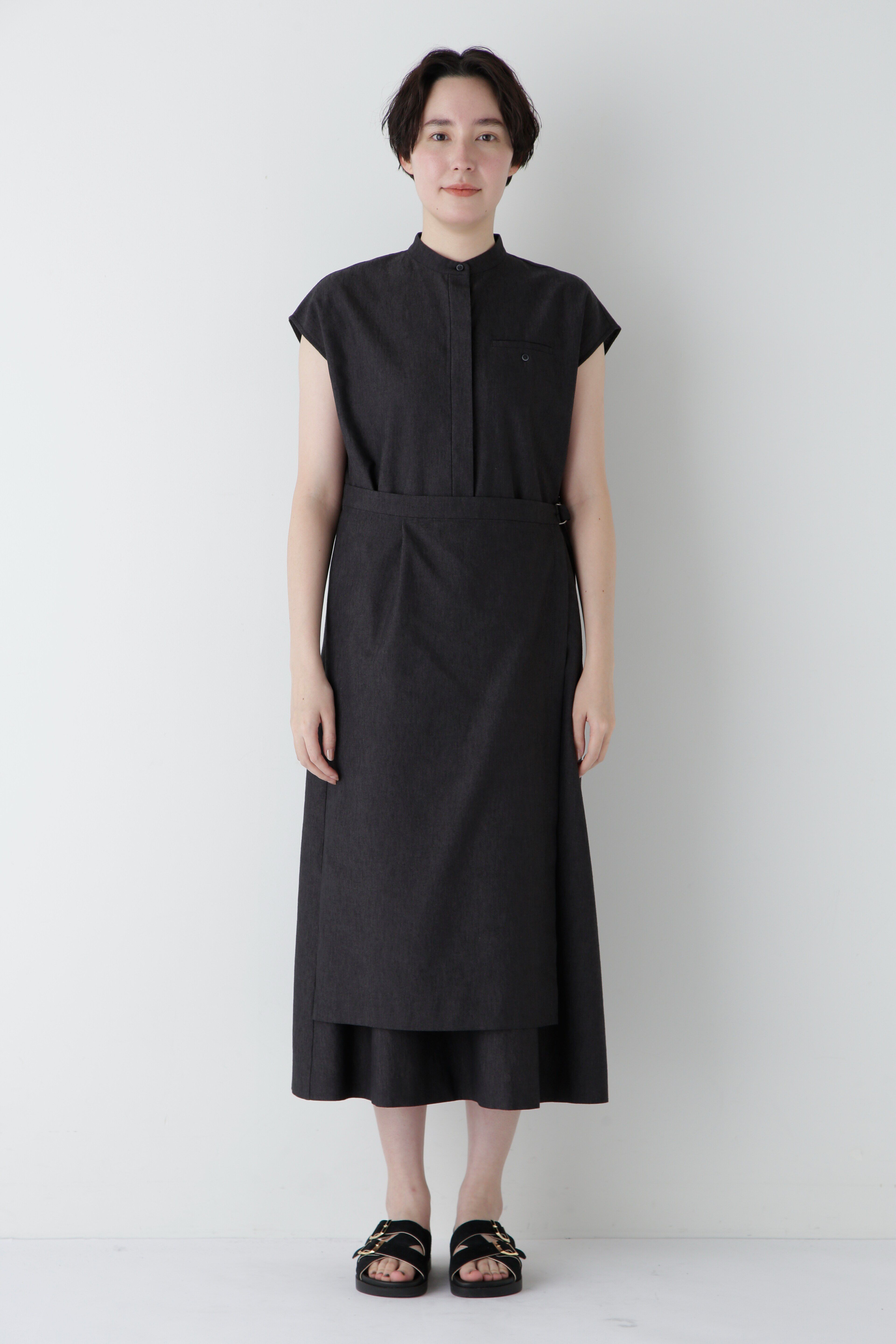  「◆コットンポリレーヨンリネンワンピース」|ワンピース|