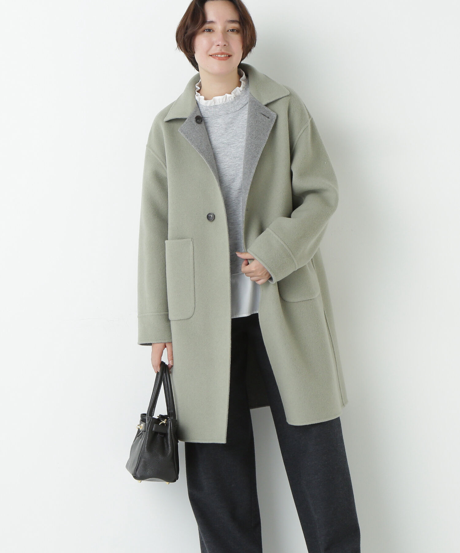  「◆リバーシブルステンカラーリバーコート」|その他|