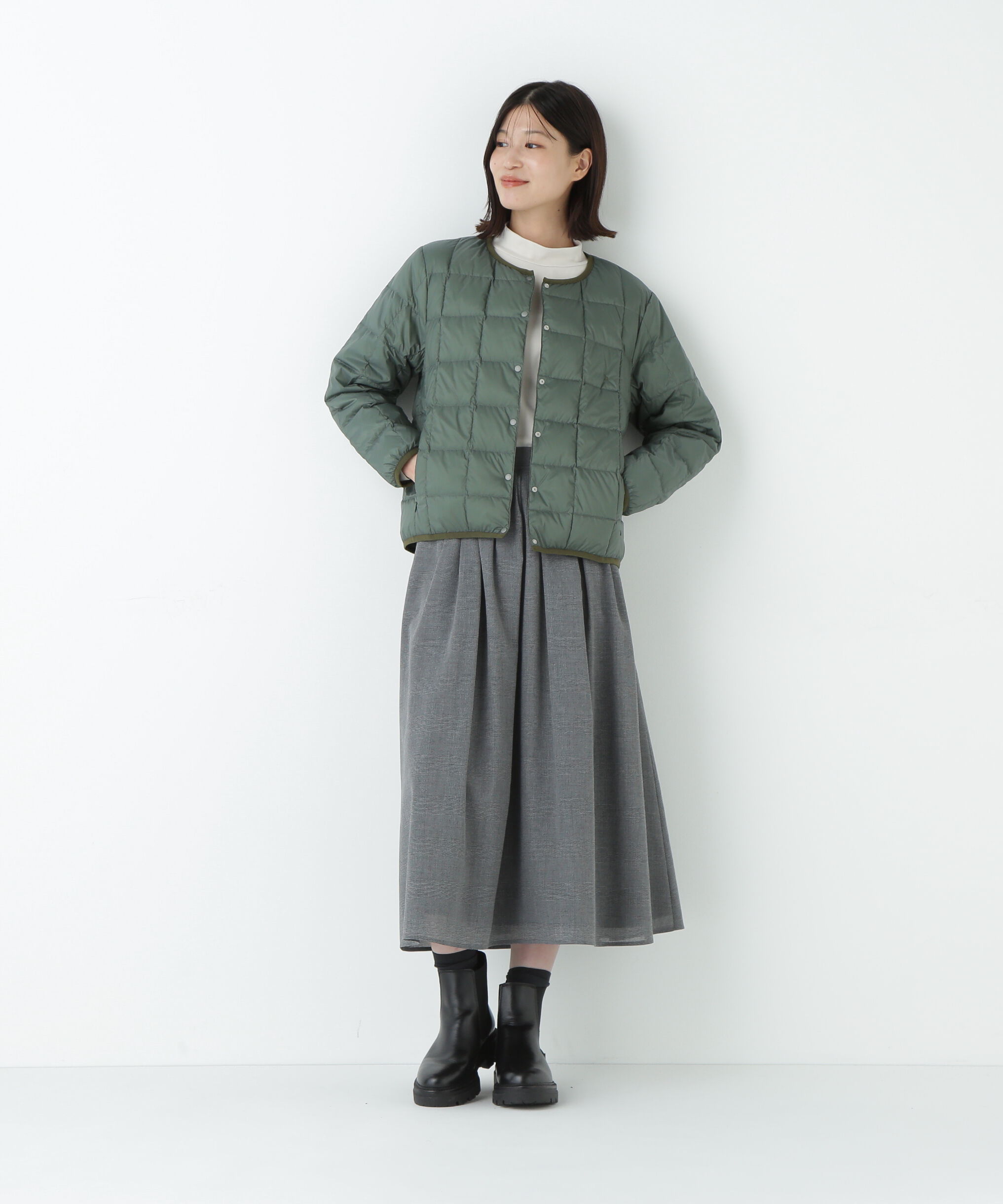  「≪ウォーム素材≫コットンウォームカットソー」|Tシャツ・カットソー|