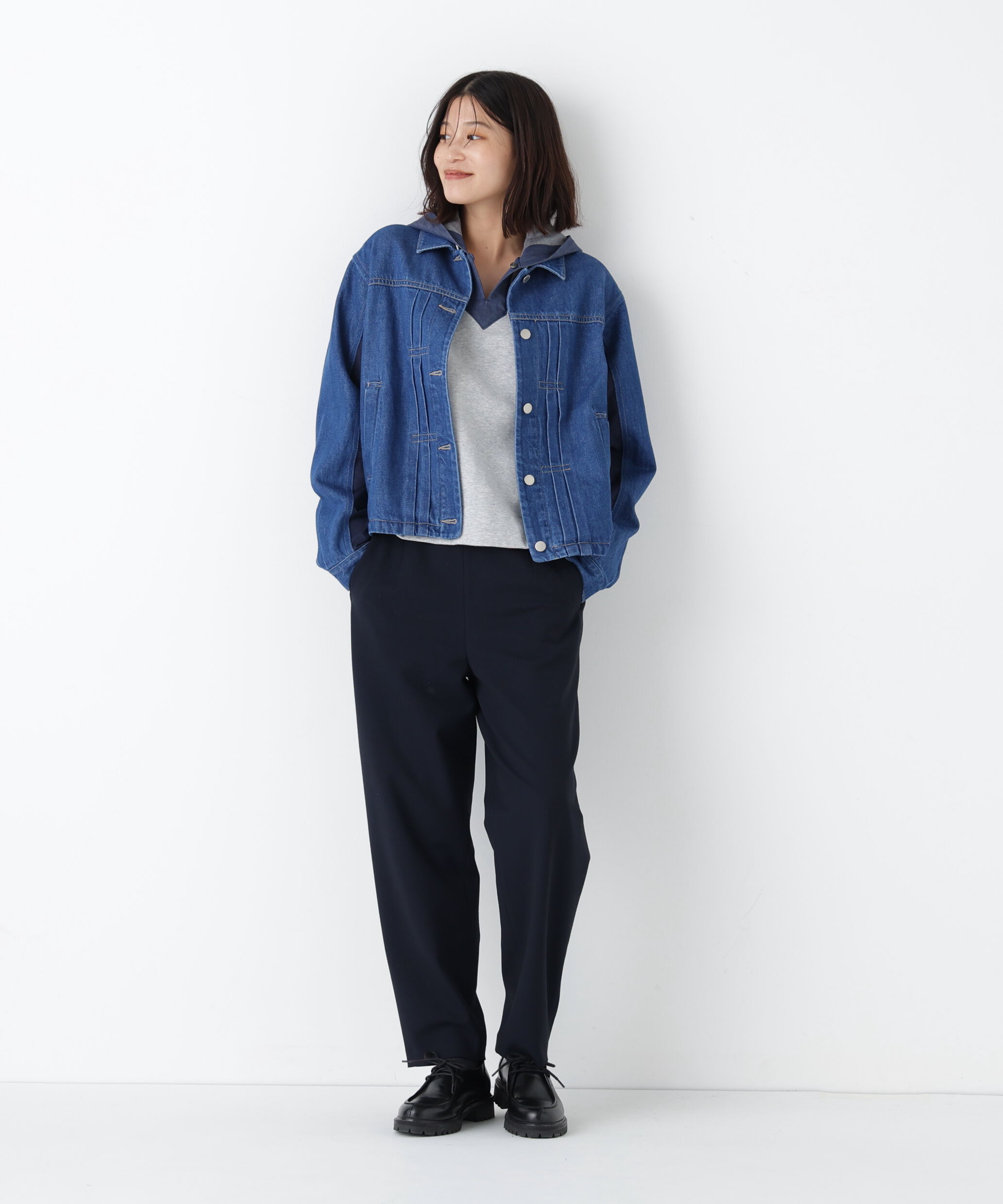  「◆《ストレッチ素材》２ｗａｙストレッチテーパードパンツ」|その他|