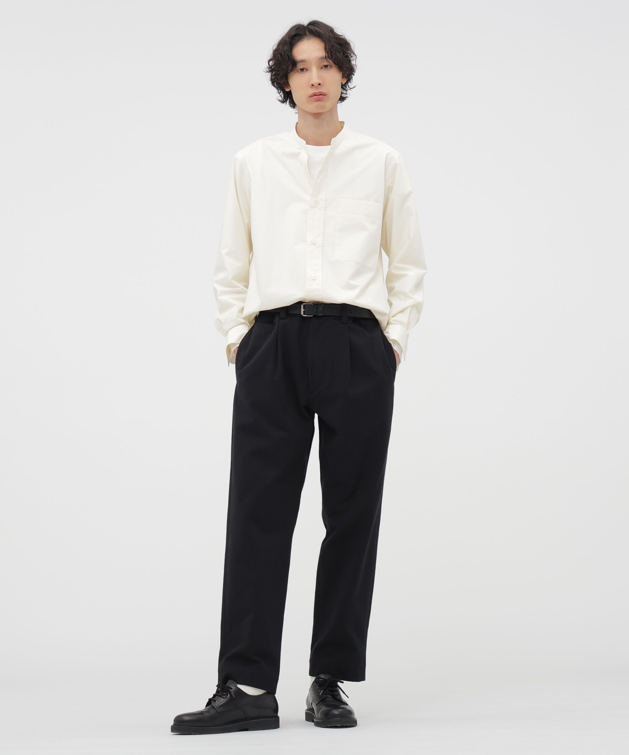 MARGARET HOWELL「COTTON WOOL POPLIN SHIRT」|シャツ・ブラウス|
