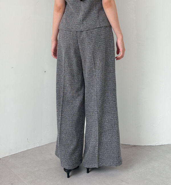 archives「【ＳＥＴＵＰ対応】タックツイードワイドスラックス」|チノ|