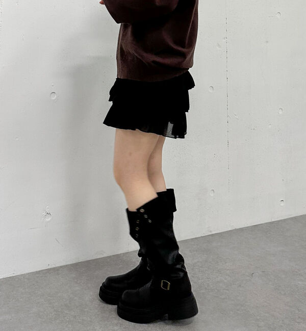 archives「アニマルソートフリルティアードスカート」|スカート|