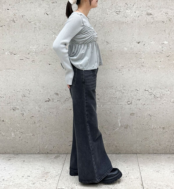 archives「ストレートフレアデニム」|デニム|