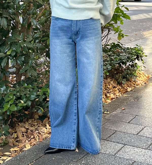 archives「ストレートフレアデニム」|デニム|