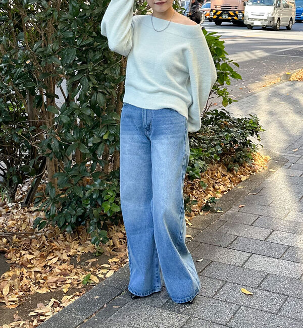 archives「ストレートフレアデニム」|デニム|