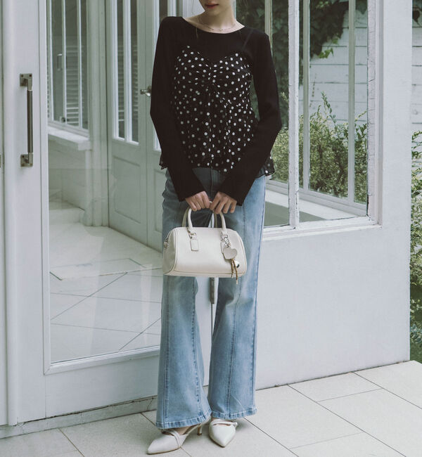 archives「オーバーダイタイトフレアストレッチデニム」|デニム|