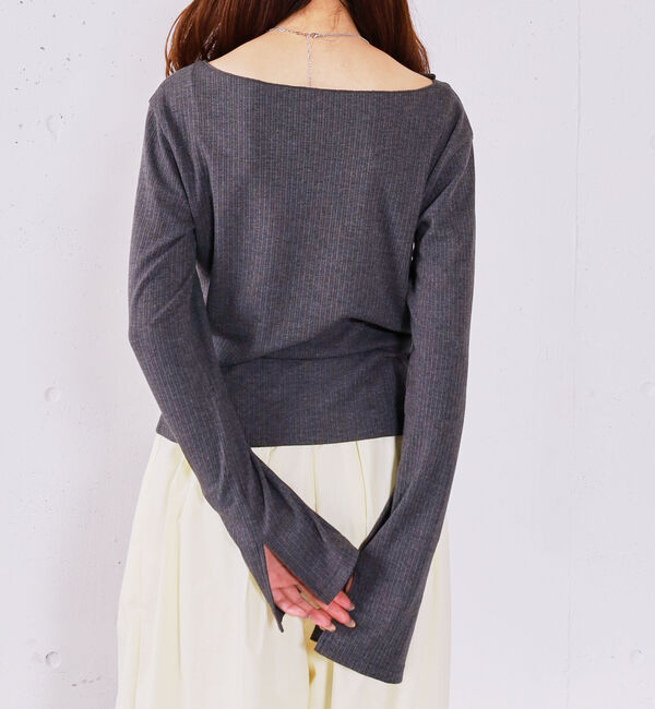 archives「【ＯＮかわ】２ｗａｙアシメボタンカットＴＯＰＳ」|Tシャツ・カットソー|