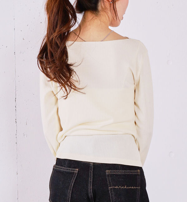 archives「【ＯＮかわ】２ｗａｙアシメボタンカットＴＯＰＳ」|Tシャツ・カットソー|