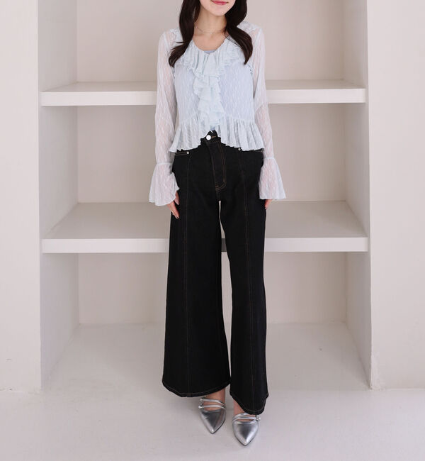 archives「カットレースラッフルフリルＴＯＰＳ」|Tシャツ・カットソー|