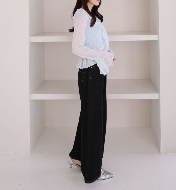 archives「カットレースラッフルフリルＴＯＰＳ」|Tシャツ・カットソー|