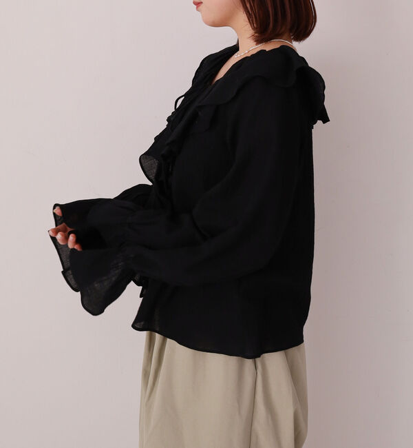 archives「ラッフルフリルブラウス」|シャツ・ブラウス|