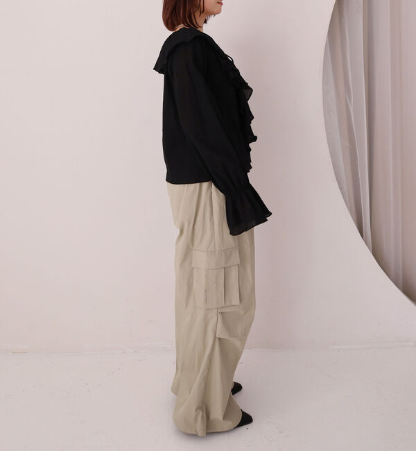 archives「ラッフルフリルブラウス」|シャツ・ブラウス|