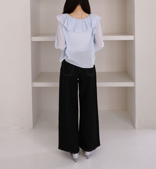 archives「ラッフルフリルブラウス」|シャツ・ブラウス|