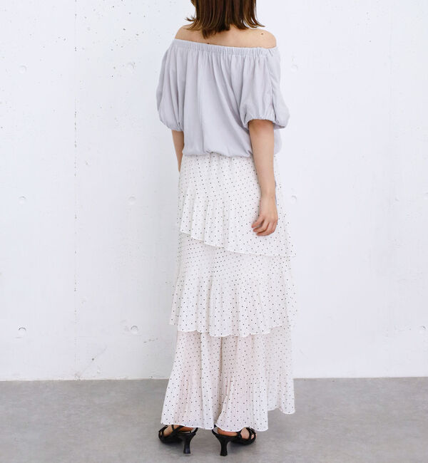 archives「シアー裏毛ギャザーオフショルＴＯＰＳ」|Tシャツ・カットソー|