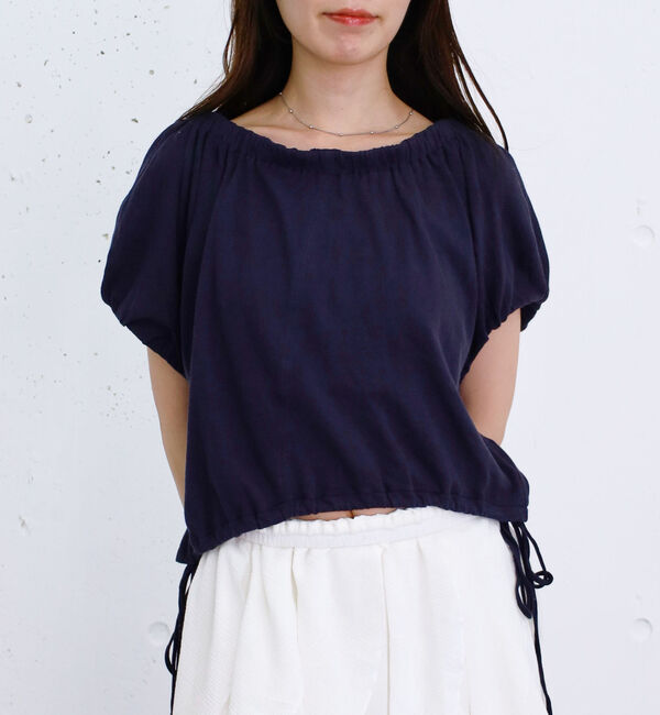 archives「シアー裏毛ギャザーオフショルＴＯＰＳ」|Tシャツ・カットソー|