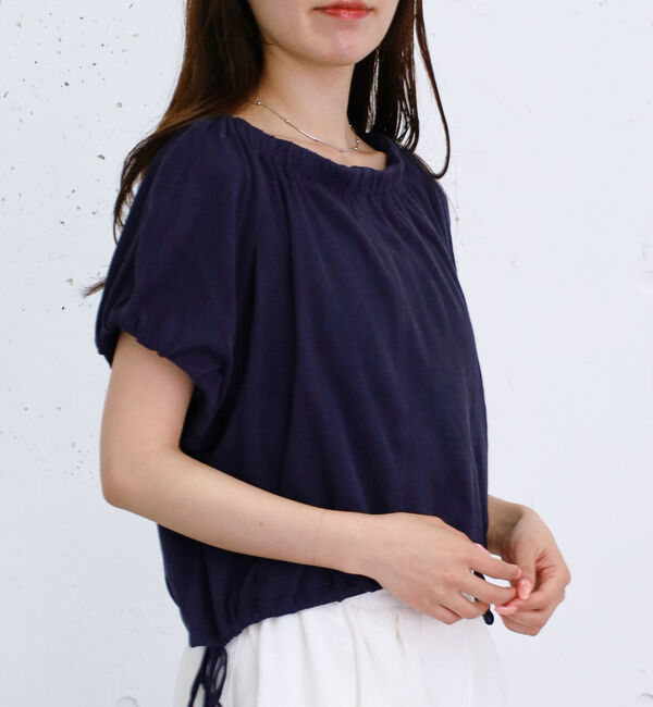 archives「シアー裏毛ギャザーオフショルＴＯＰＳ」|Tシャツ・カットソー|