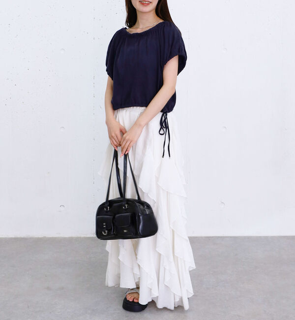 archives「シアー裏毛ギャザーオフショルＴＯＰＳ」|Tシャツ・カットソー|