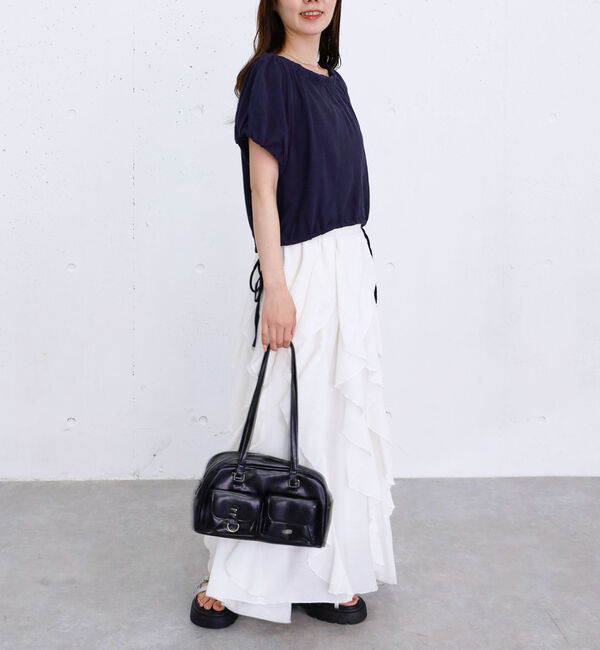 archives「シアー裏毛ギャザーオフショルＴＯＰＳ」|Tシャツ・カットソー|