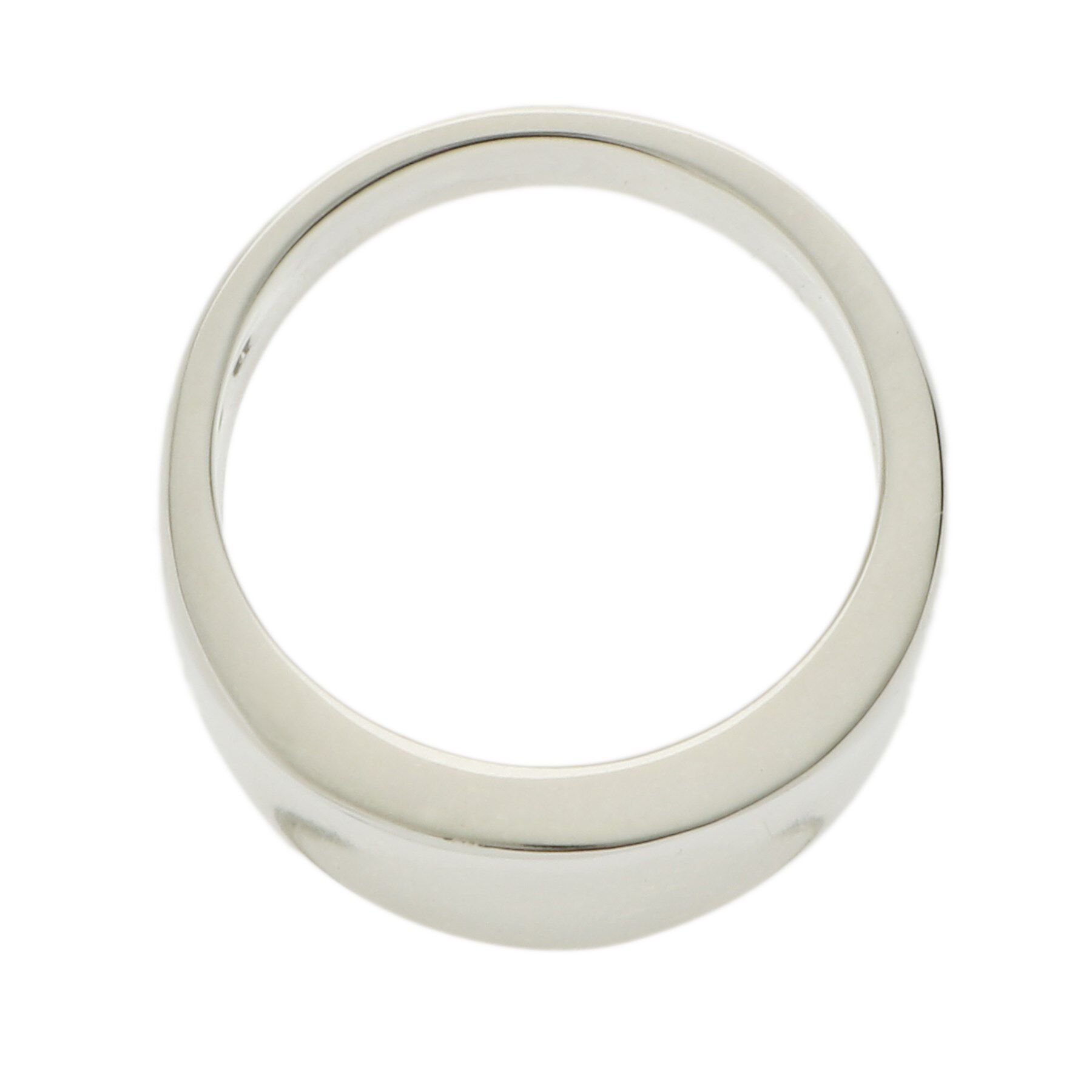 COCOSHNIK「シルバー 逆アール リング」|リング|