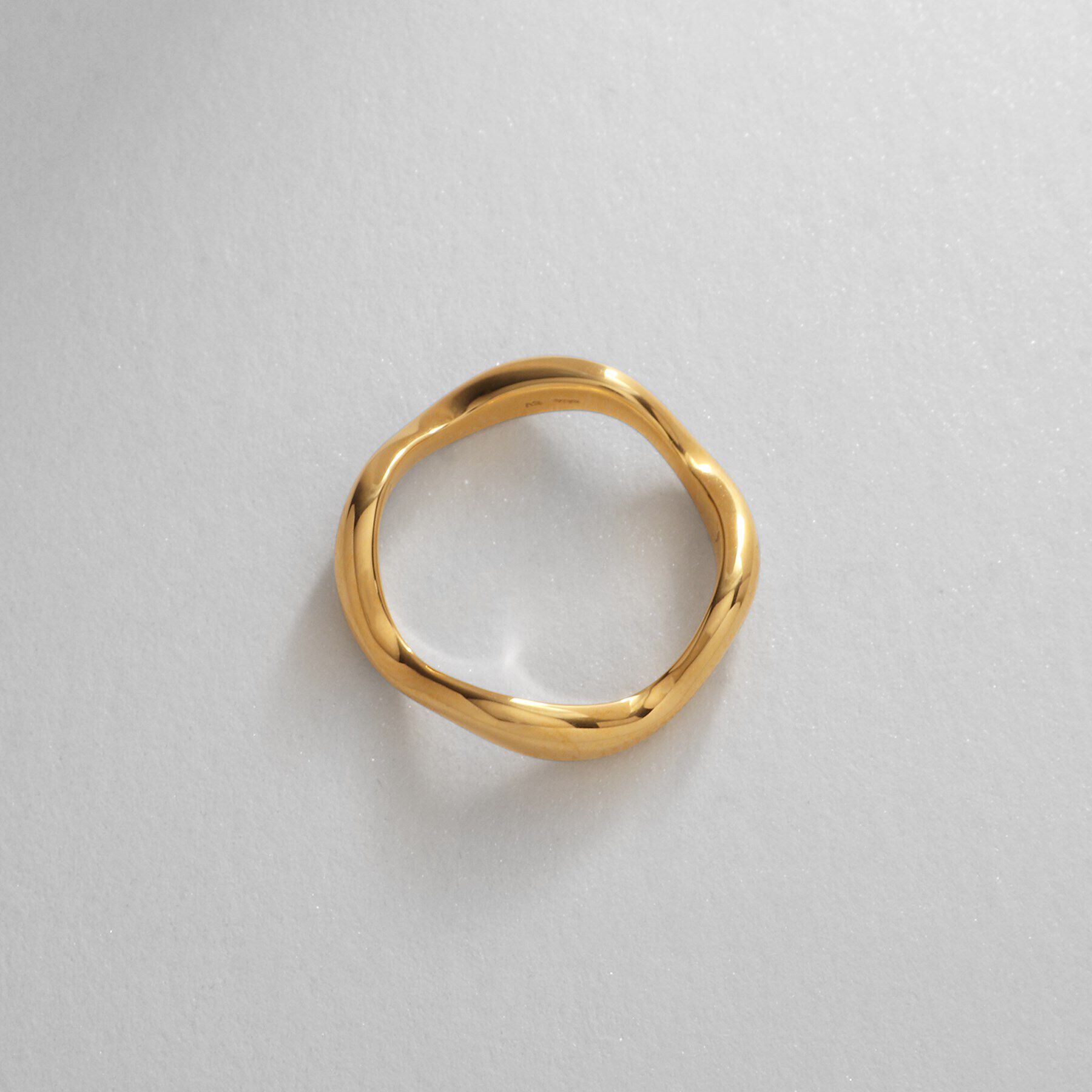 COCOSHNIK ONKITSCH「シルバー ニュアンスリング ウェーブ GP」|リング|