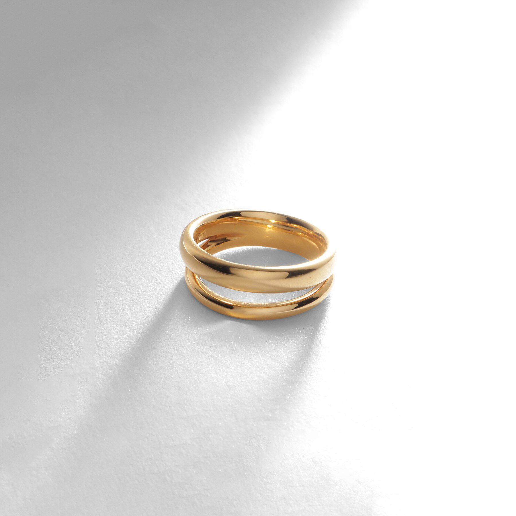 COCOSHNIK ONKITSCH「シルバー フロートリング ラウンド GP」|リング|ゴールド(600)