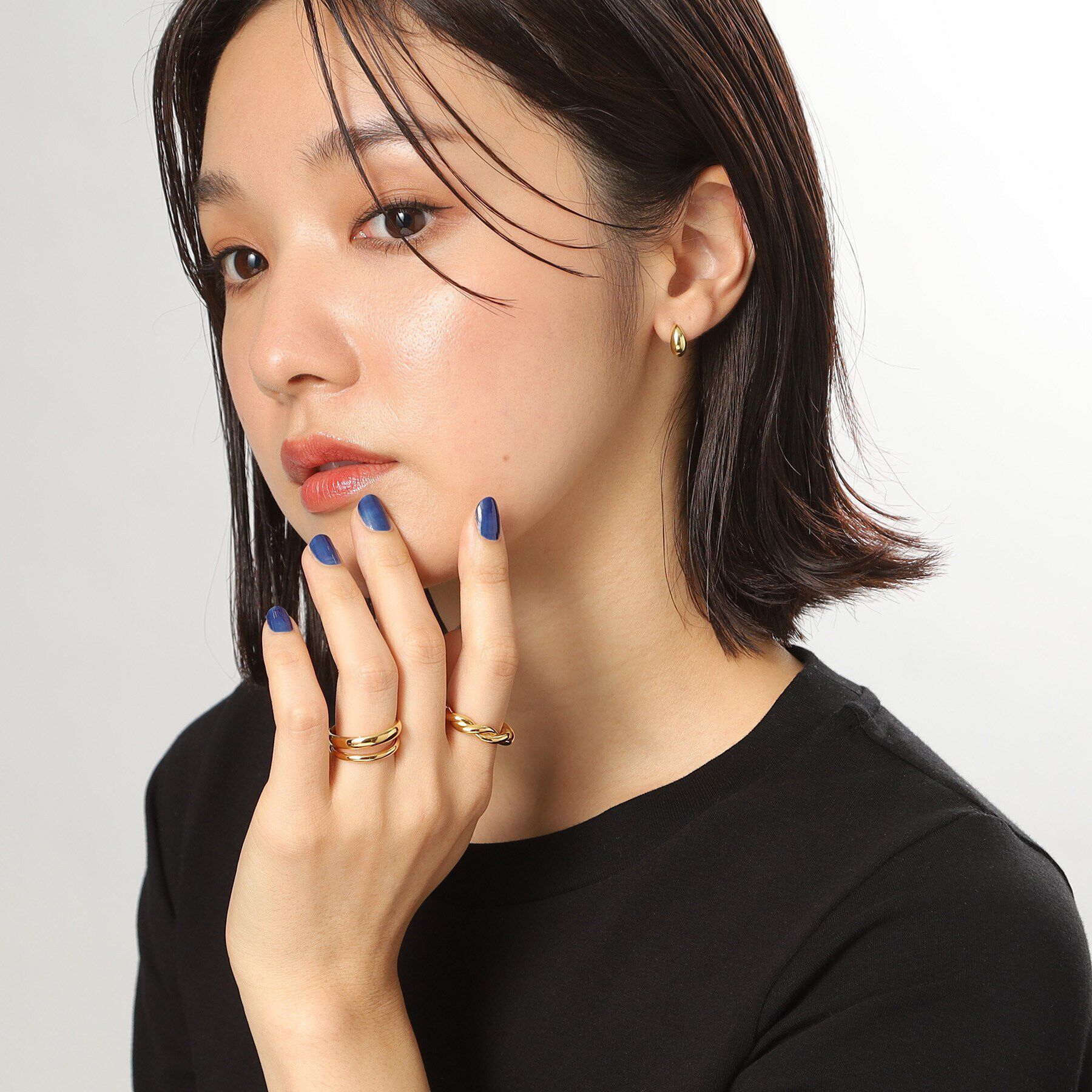 COCOSHNIK ONKITSCH「シルバー フロートリング ラウンド GP」|リング|