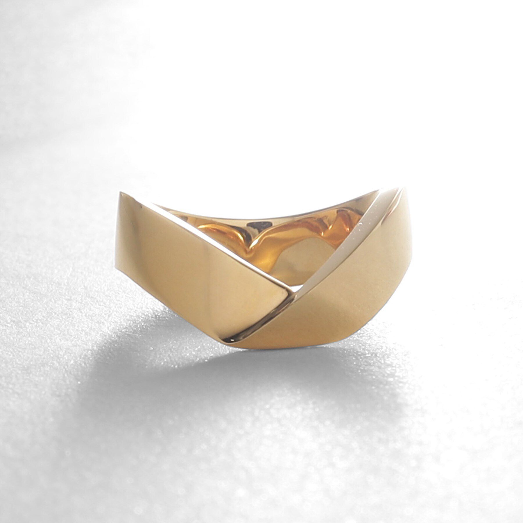 COCOSHNIK ONKITSCH「シルバー フォールディングリング ストリーム GP」|リング|