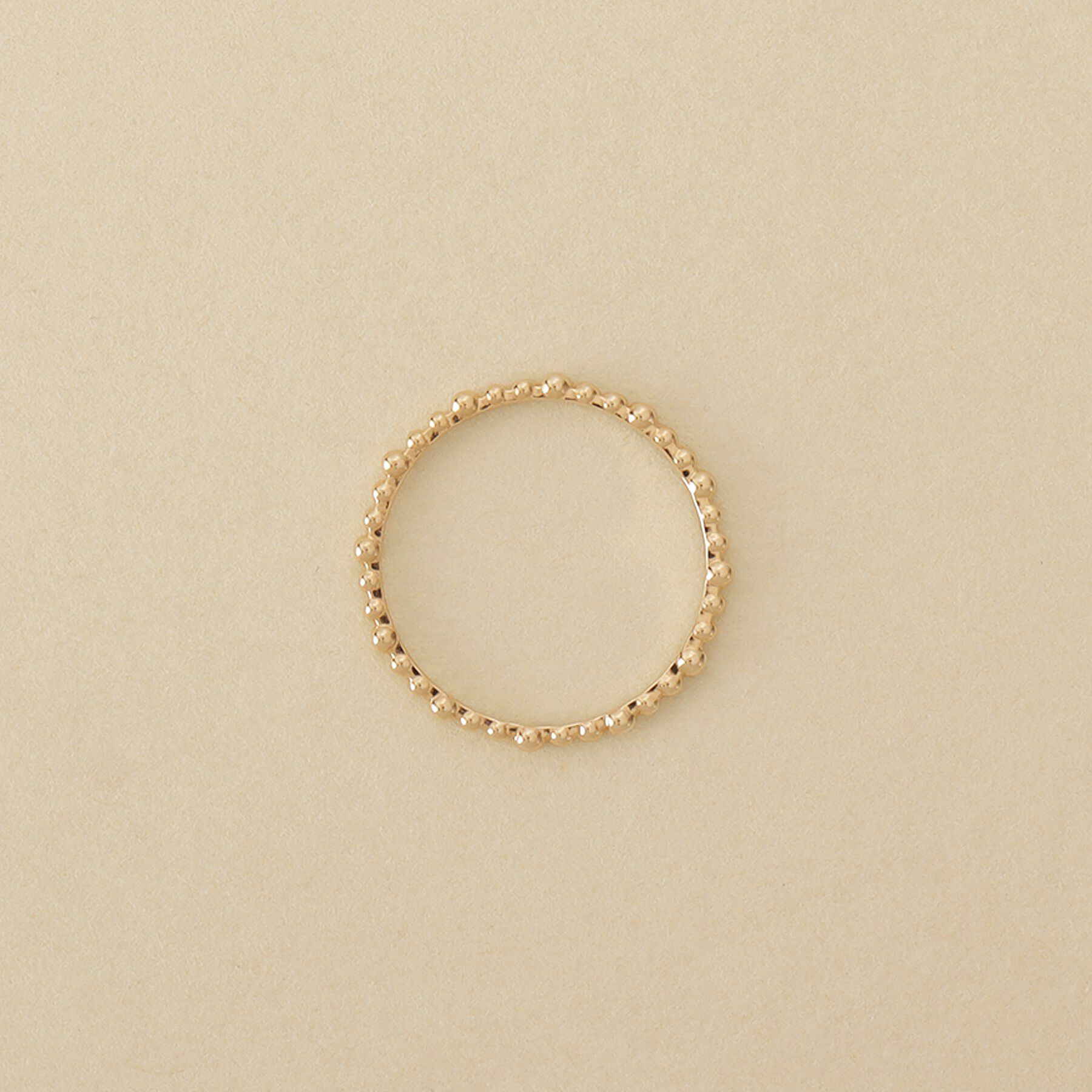 COCOSHNIK ONKITSCH「K10ドットシークエンスリング」|リング|