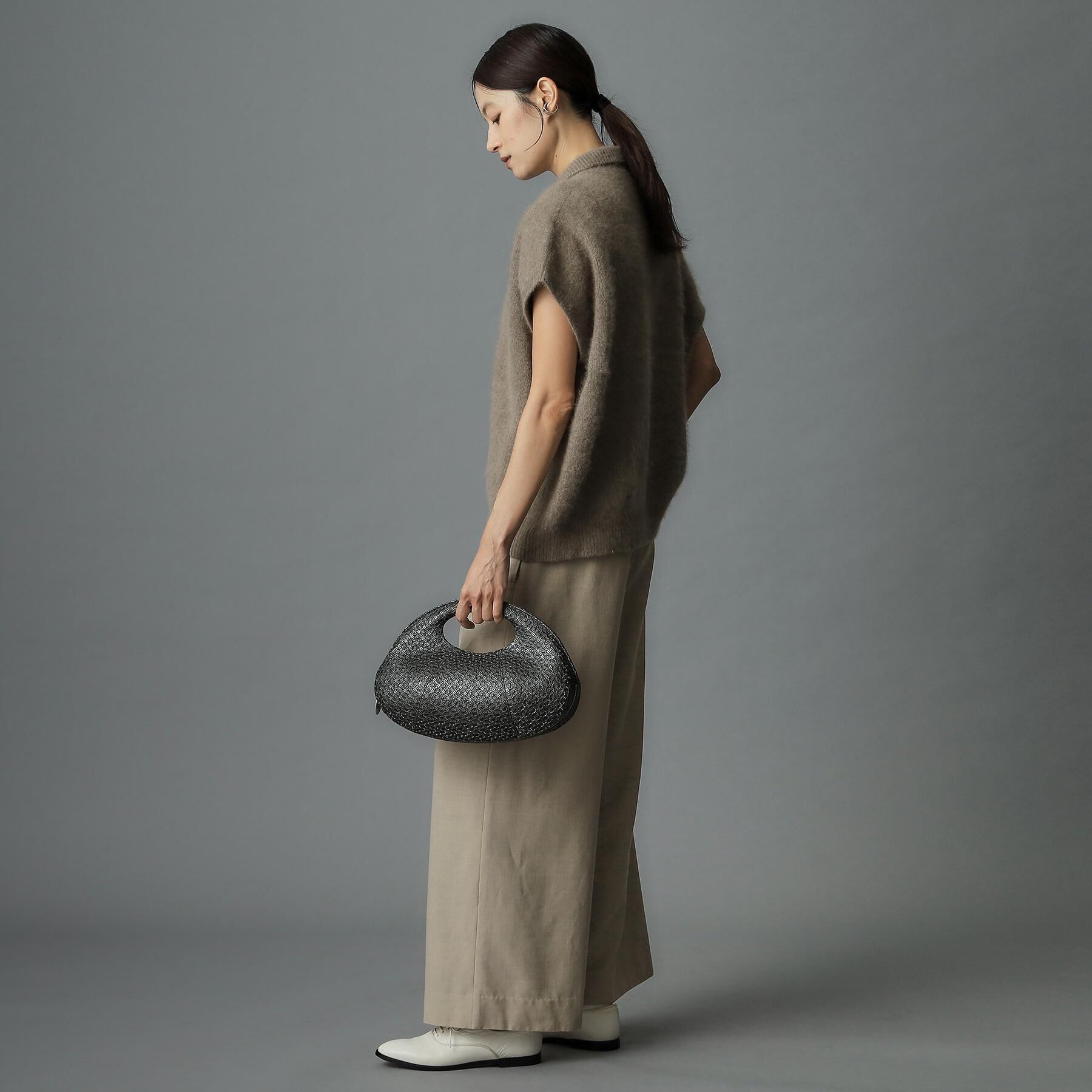 HIROKO HAYASHI「GIRASOLE（ジラソーレ）クロワッサンバッグL」|ハンドバッグ|