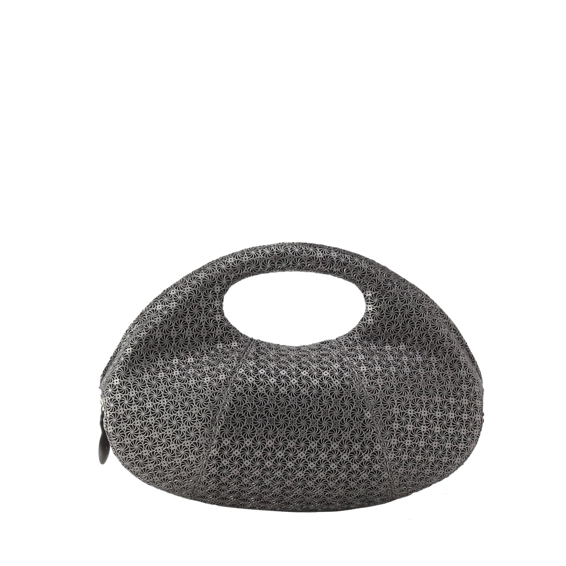 HIROKO HAYASHI「GIRASOLE（ジラソーレ）クロワッサンバッグL」|ハンドバッグ|ブラック(119)