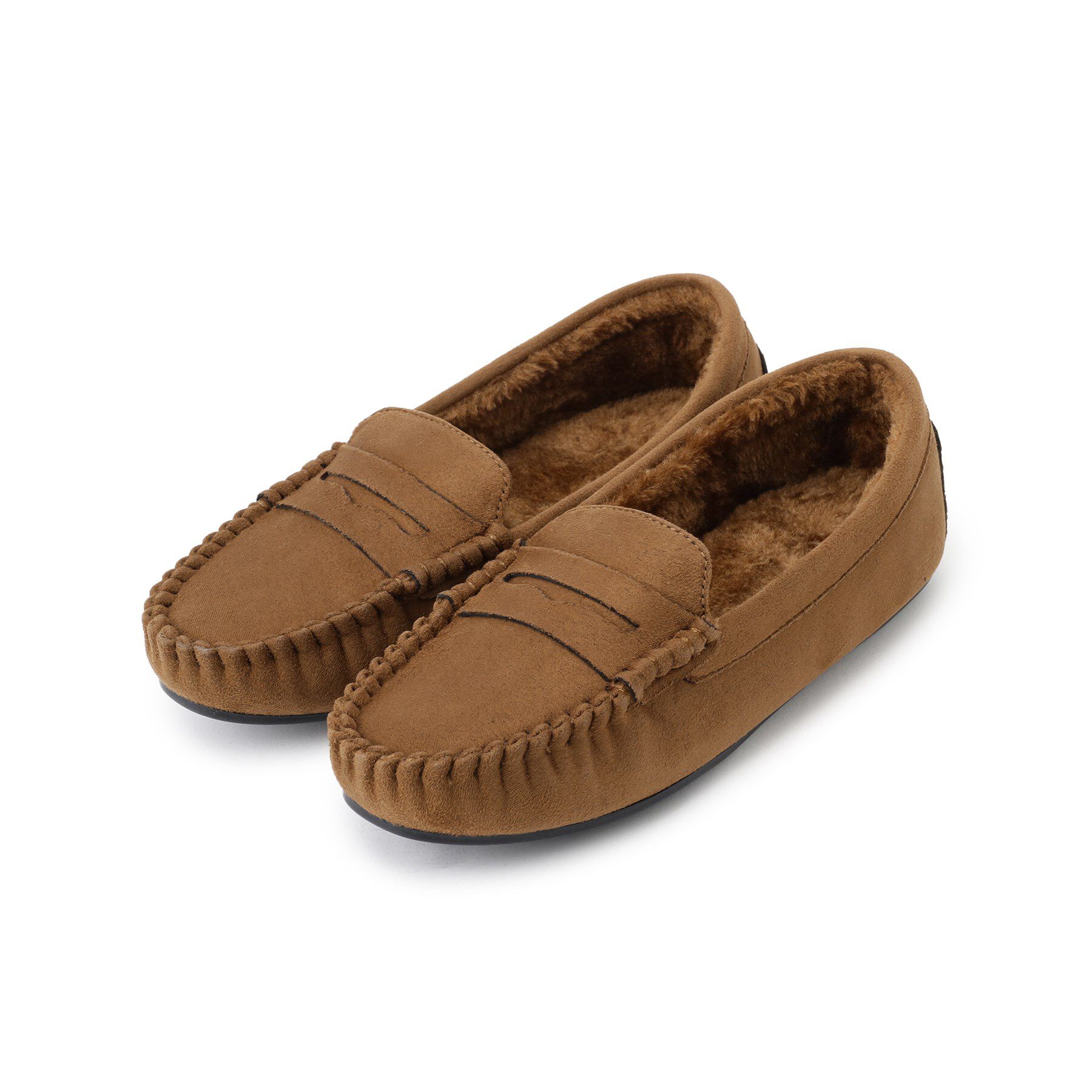 SHOO･LA･RUE「モカシンローファー」|その他|キャメルブラウン(8