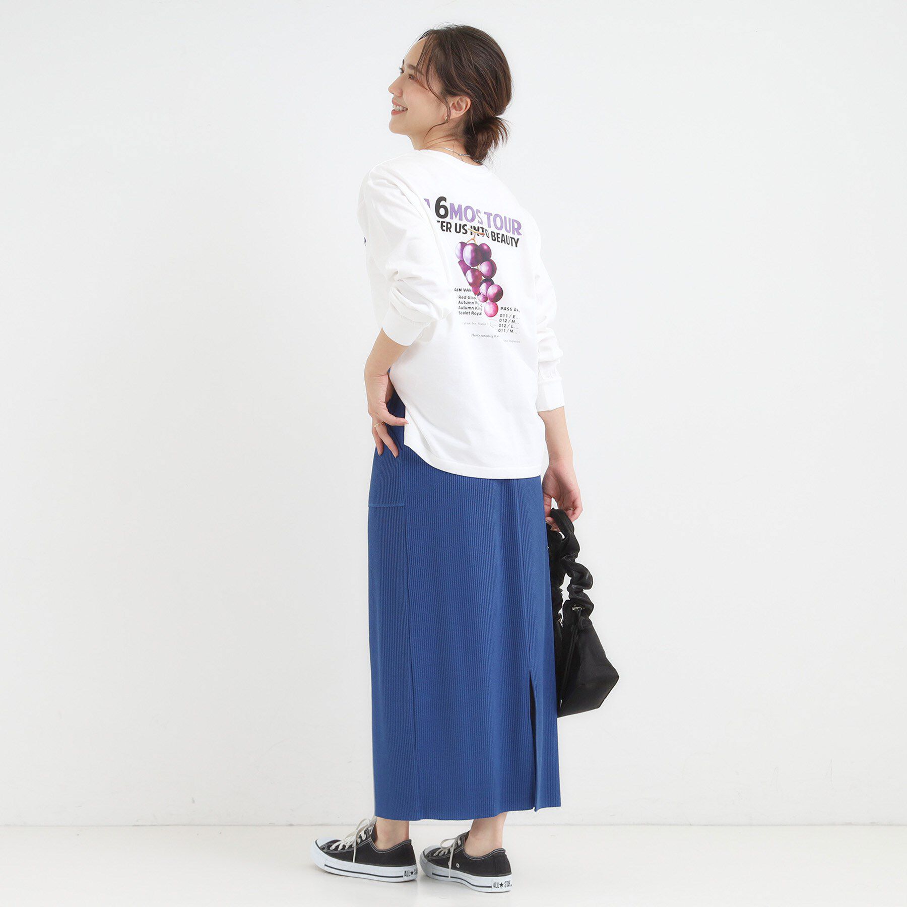 SHOO･LA･RUE「グラフィックアソート ベーシックロンT」|Tシャツ・カットソー|