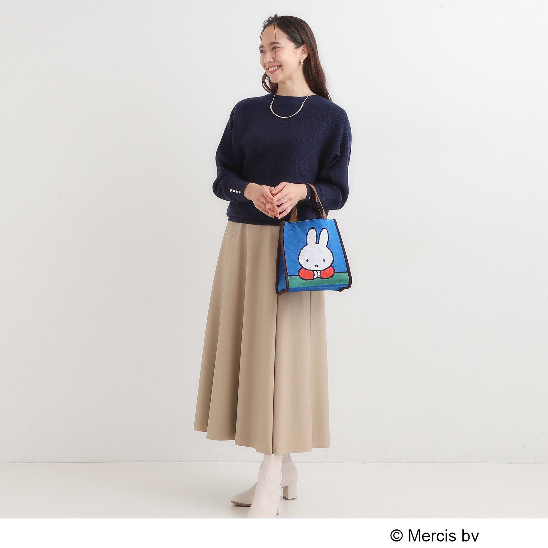 SHOO･LA･RUE「【ミッフィー】ニッティングトート」|トートバッグ|