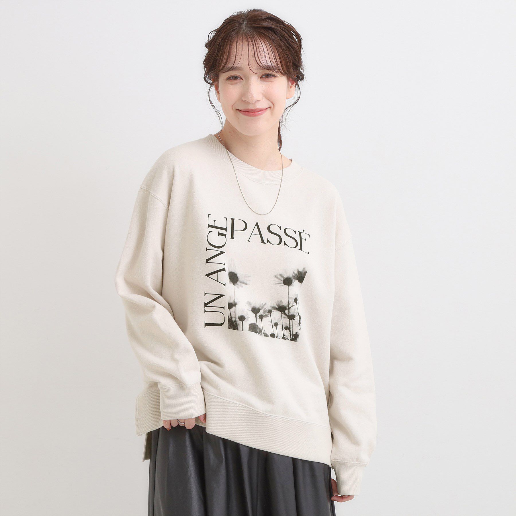 SHOO･LA･RUE「グラフィックアソート裏毛スウェット」|パーカー|