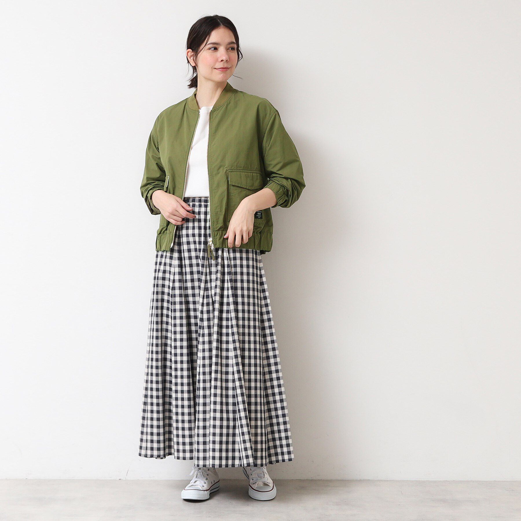 Dessin「【ユニセックス】リブブルゾン」|ブルゾン・スタジャン|