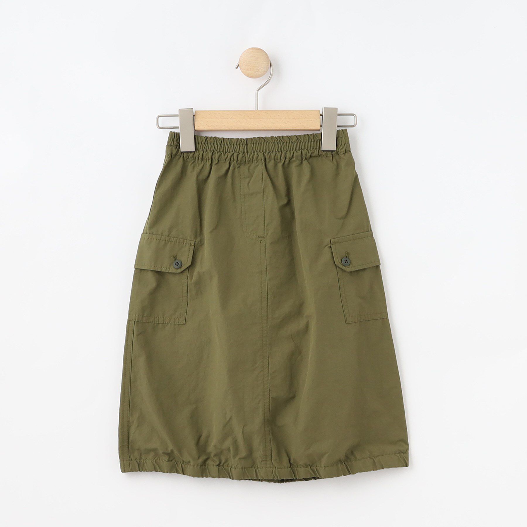 Dessin「【リンクコーデ】製品洗いスカート」|スカート|カーキ(027)