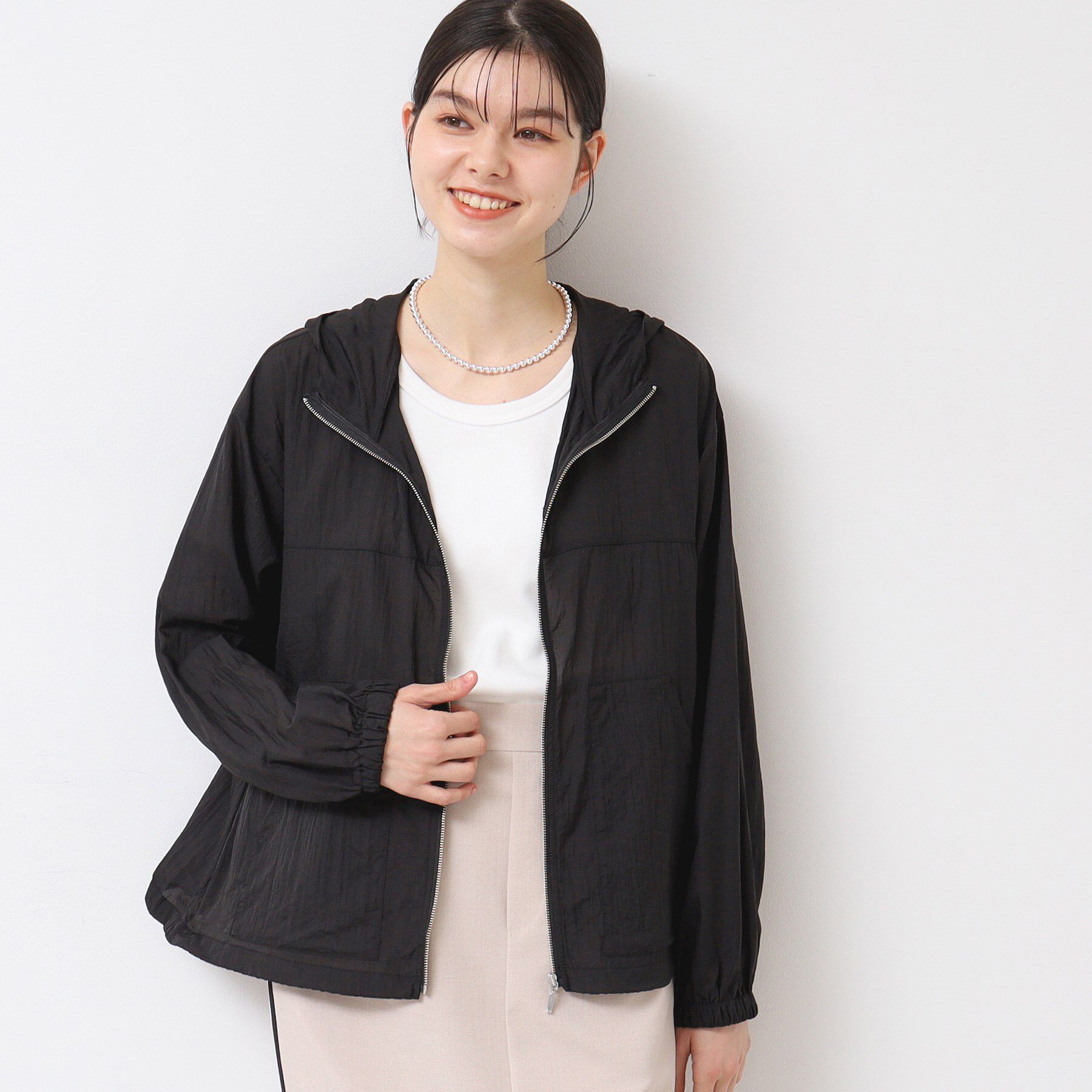 Dessin「【洗える】フーデットシアーブルゾン（S～L）」|ブルゾン・スタジャン|