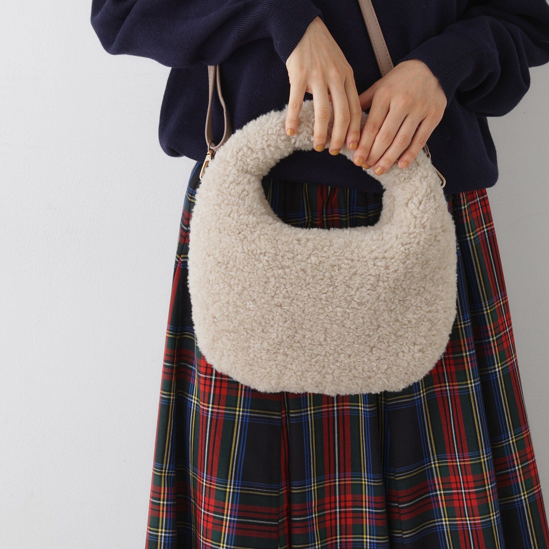 Dessin「【2WAY・軽量】ボアBAG」|ショルダー・メッセンジャー|