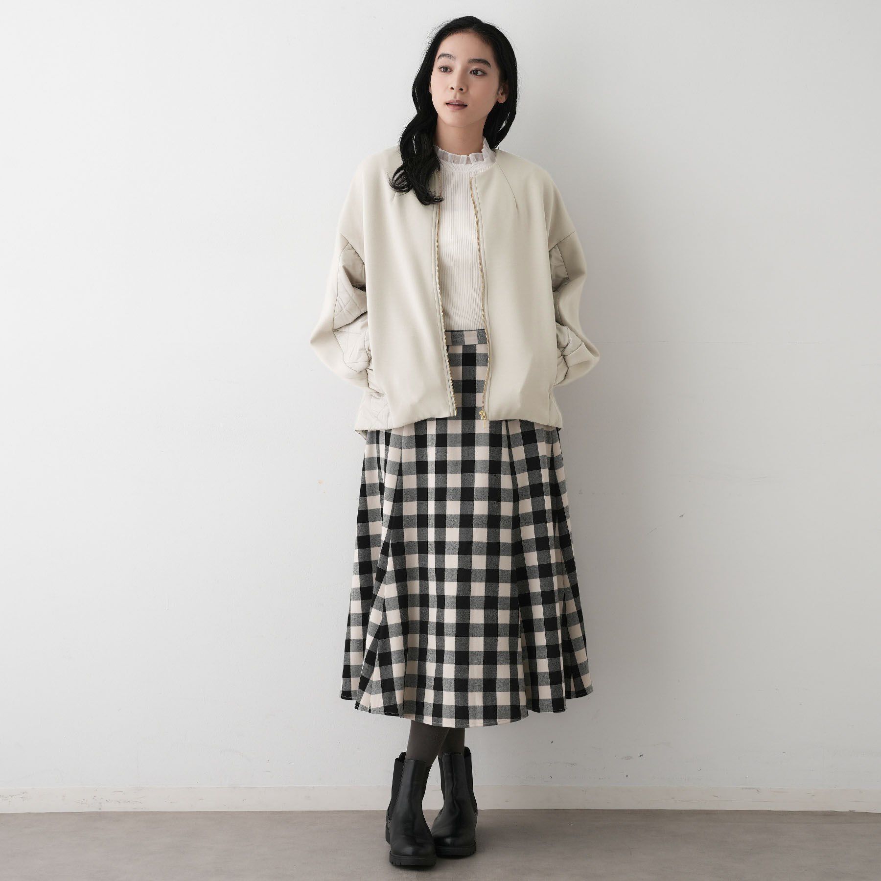 Dessin「ダンボールジップブルゾン」|ブルゾン・スタジャン|