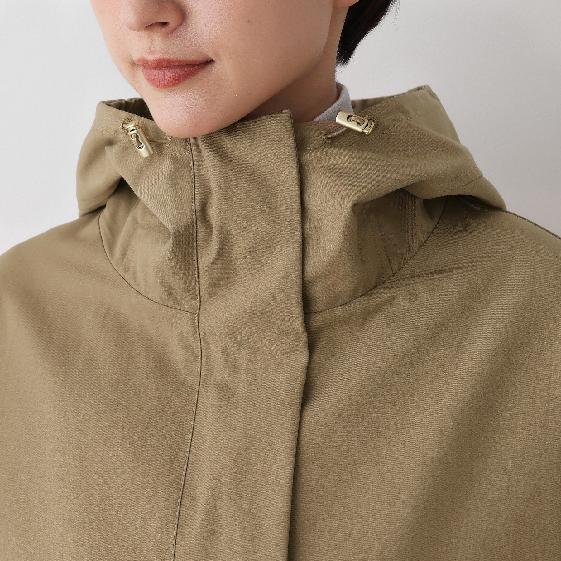 Dessin「【洗える】裾ドローコード付きマウンテンパーカ」|その他|