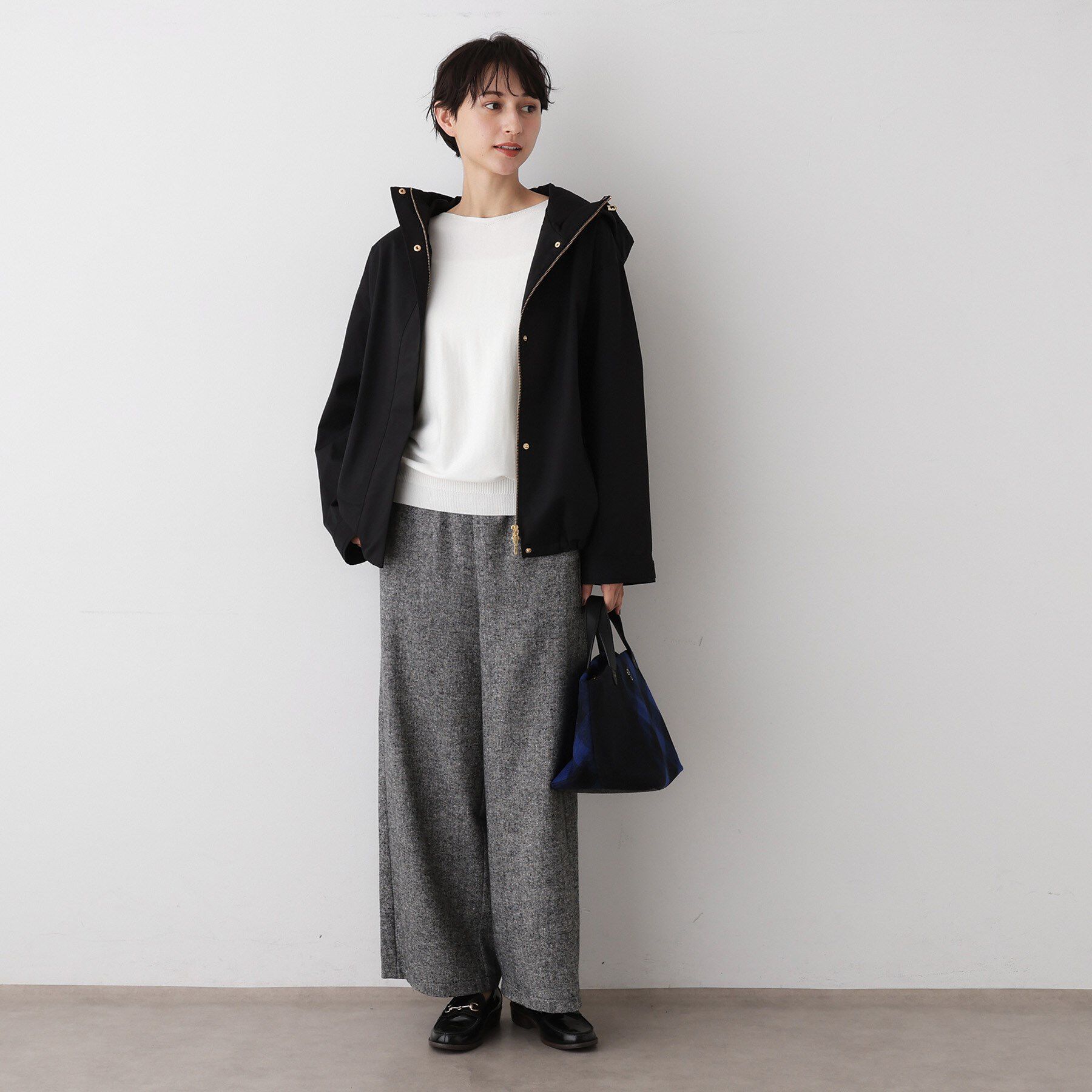 Dessin「【洗える】裾ドローコード付きマウンテンパーカ」|その他|